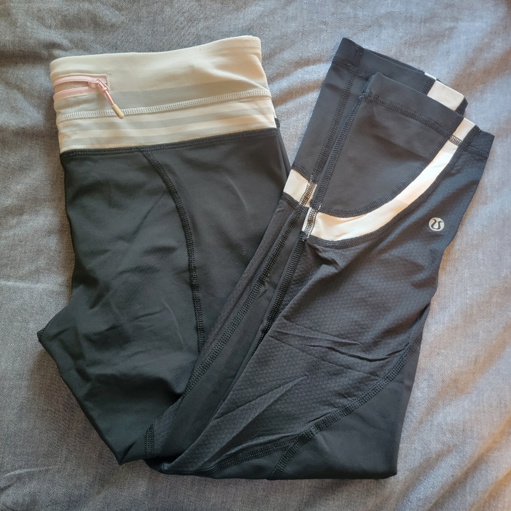 Lululemon run inspire crop ii size 8